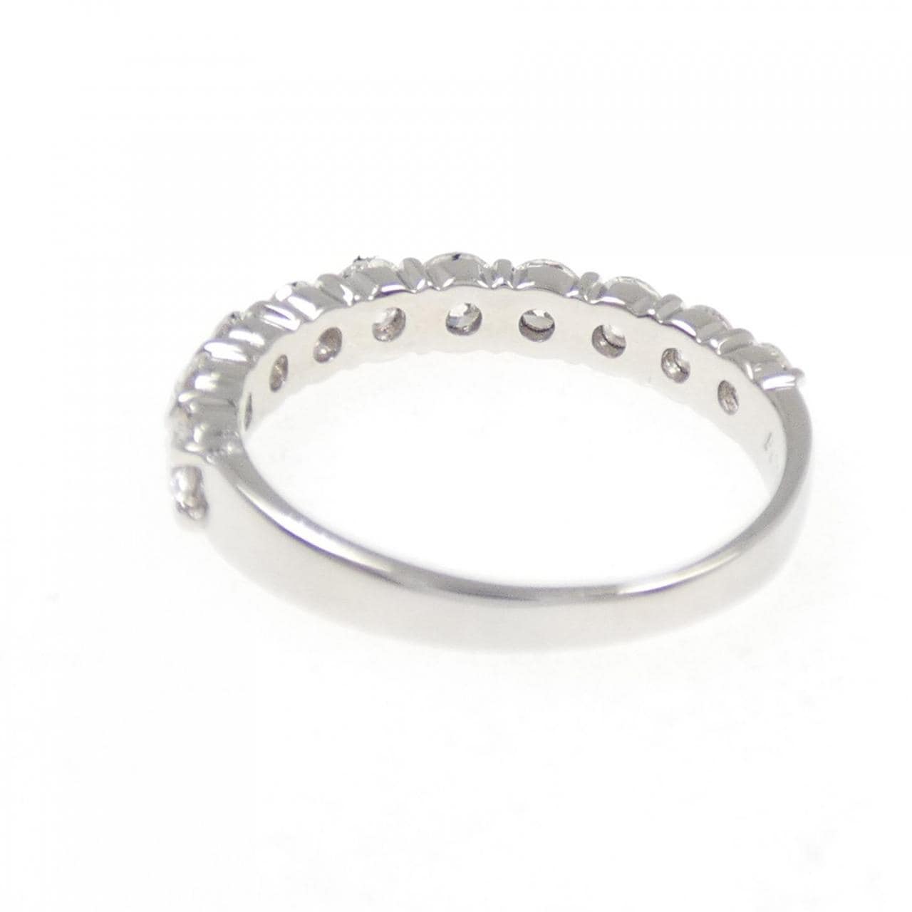 PT900 ハーフエタニティ ダイヤモンド リング 1.00CT