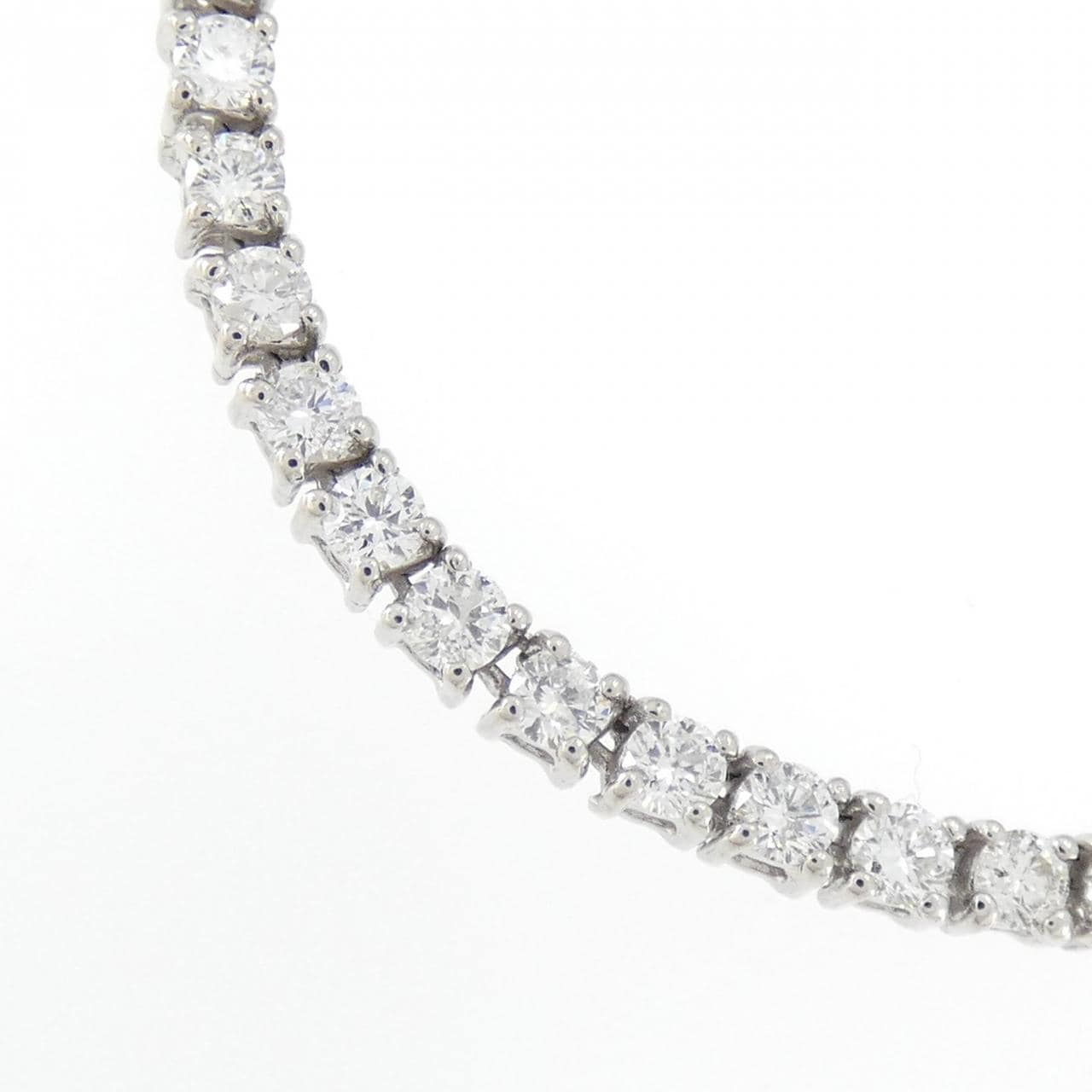 K18WG ダイヤモンド ネックレス 13.59CT