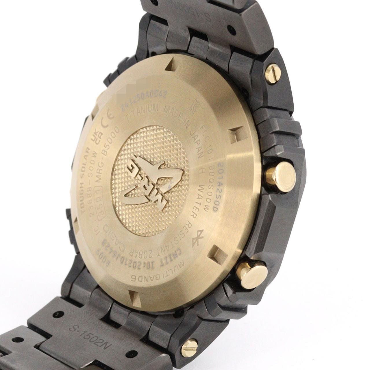 カシオ G-SHOCK･MR-G 電波時計 MRG-B5000B-1JR TI ソーラークォーツ