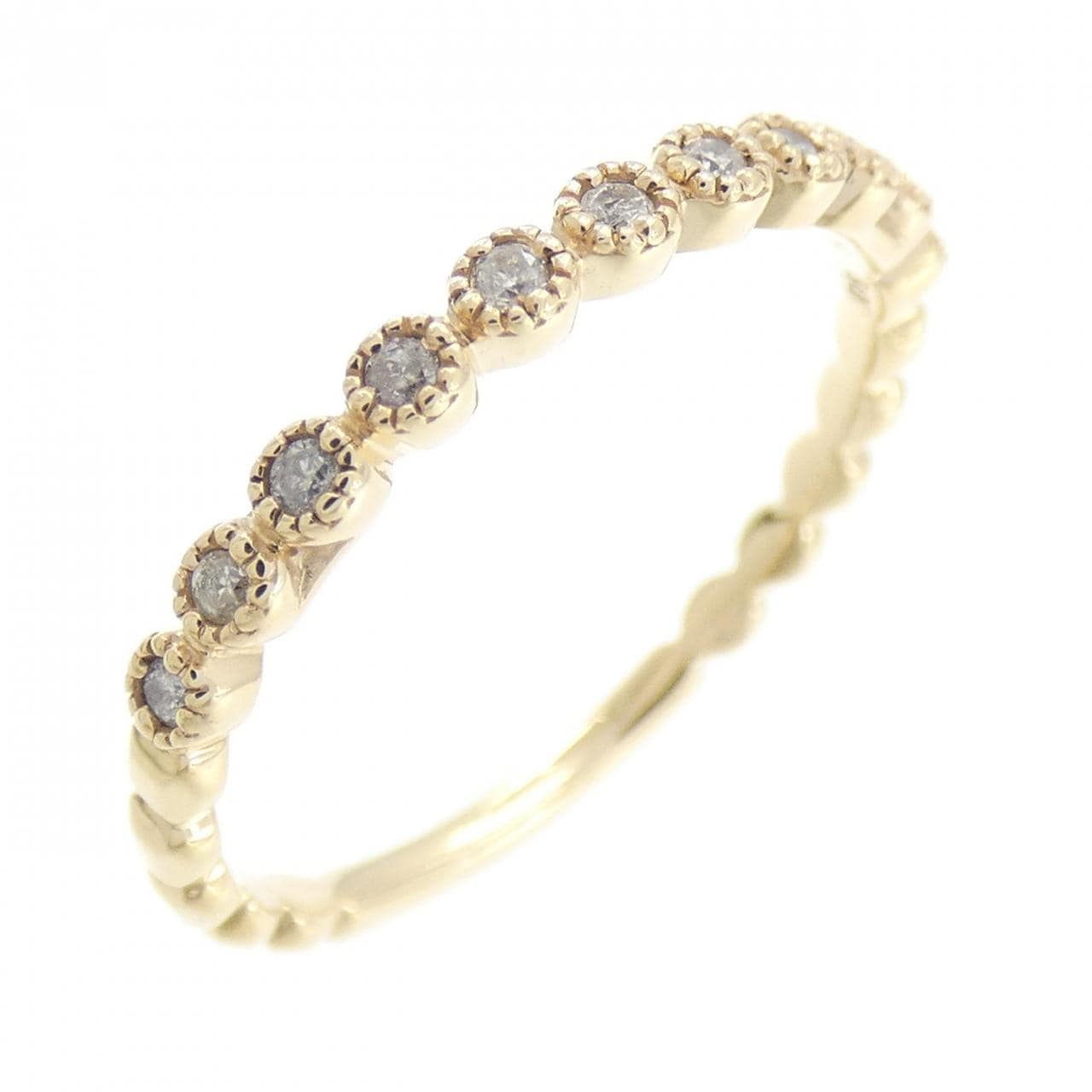 アガット ダイヤモンド リング 0.09CT