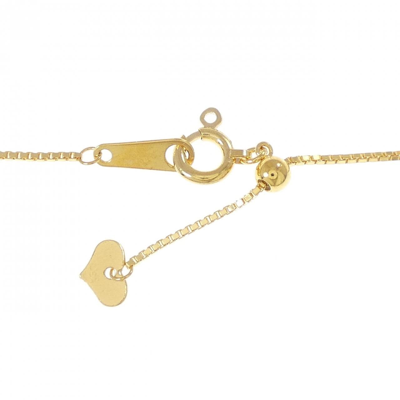 K18YG/K24YG(枠) コイン ネックレス