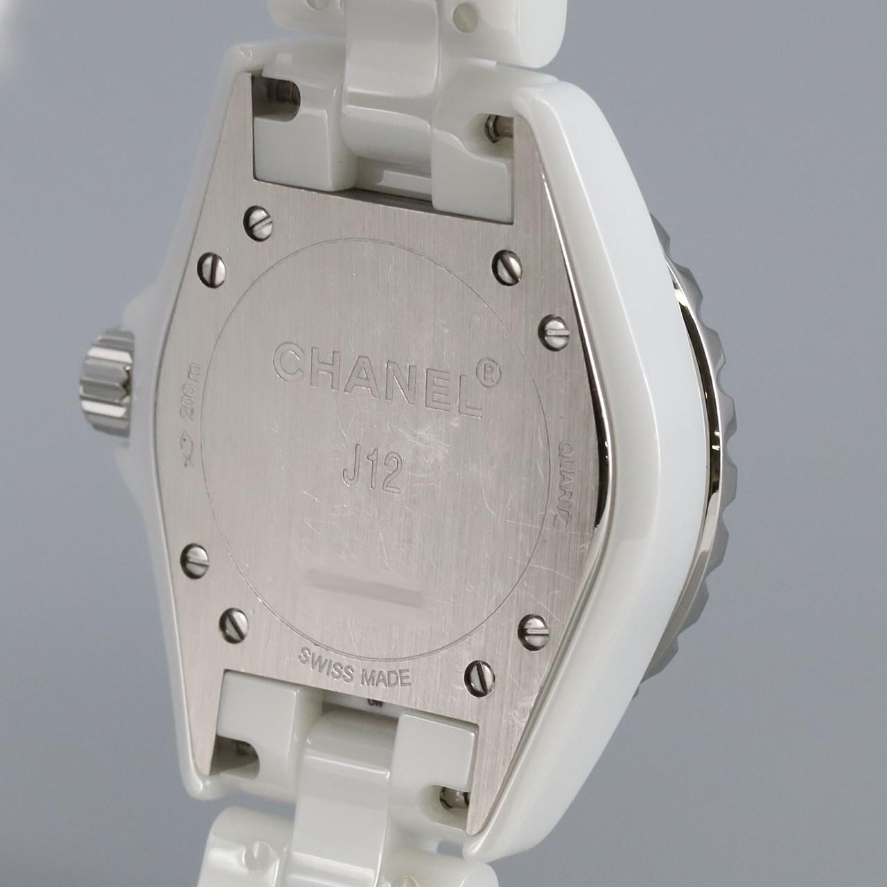 CHANEL J12 33mm ceramic 12P H1628 ceramic Quartz