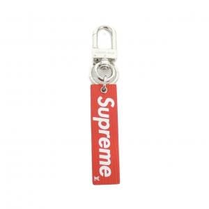 ルイヴィトン エピ(SUPREME) ダウンタウン タブ バッグチャーム アンド キーホルダー MP2074 キーリング