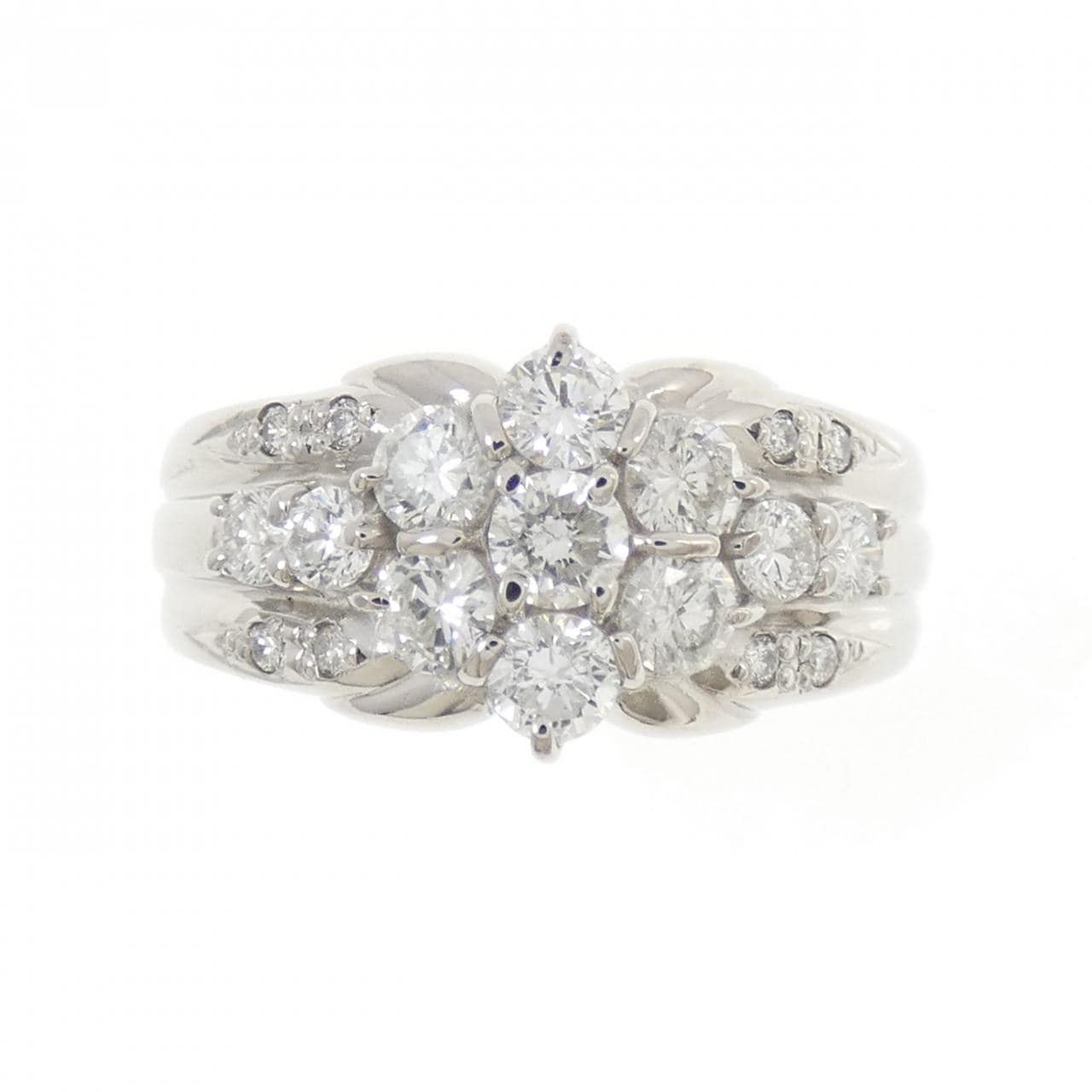 PT900 ダイヤモンド リング 1.00CT