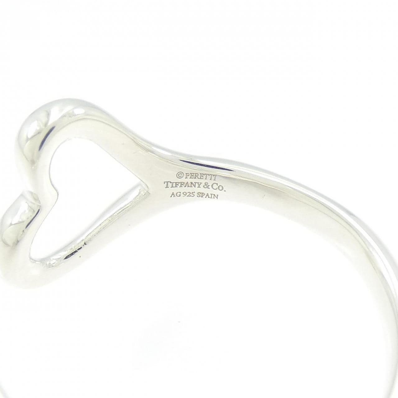 ティファニー オープンハート リング