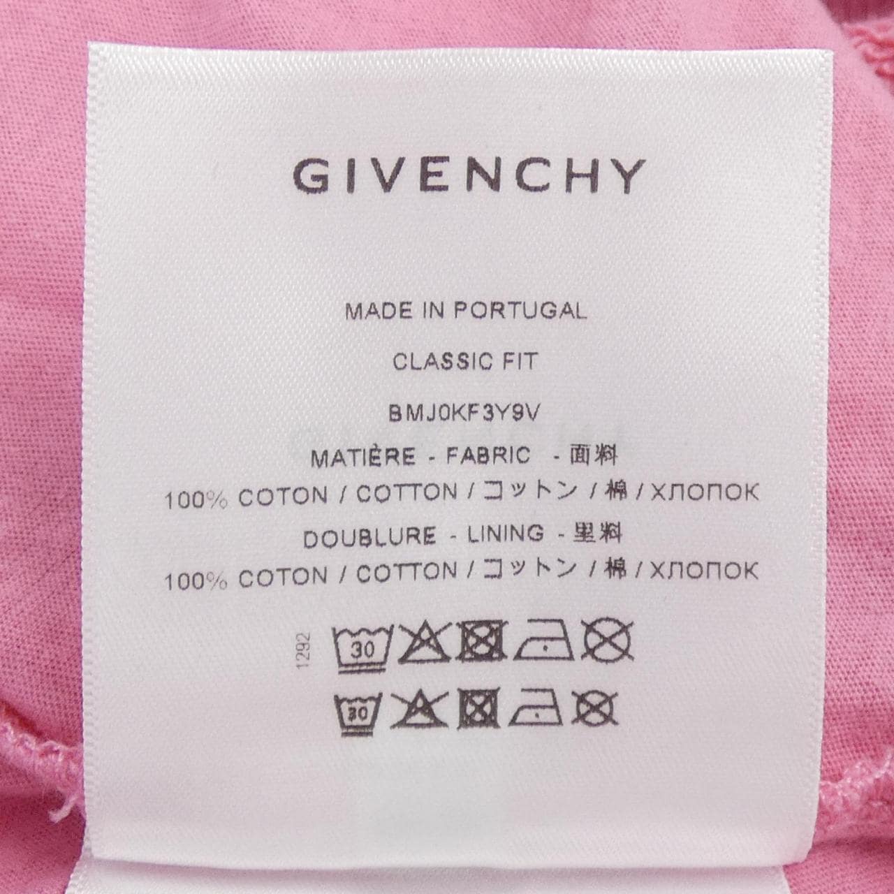ジバンシー GIVENCHY BMJ0KF3Y9V パーカー