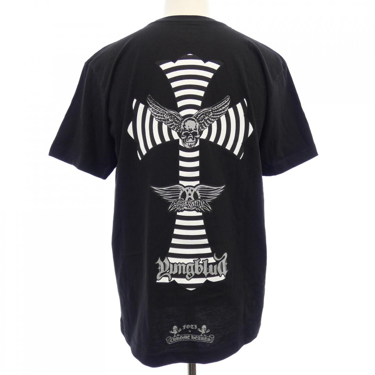 クロムハーツ CHROME HEARTS FOTI AEROSMITH 408219197******01T Tシャツ