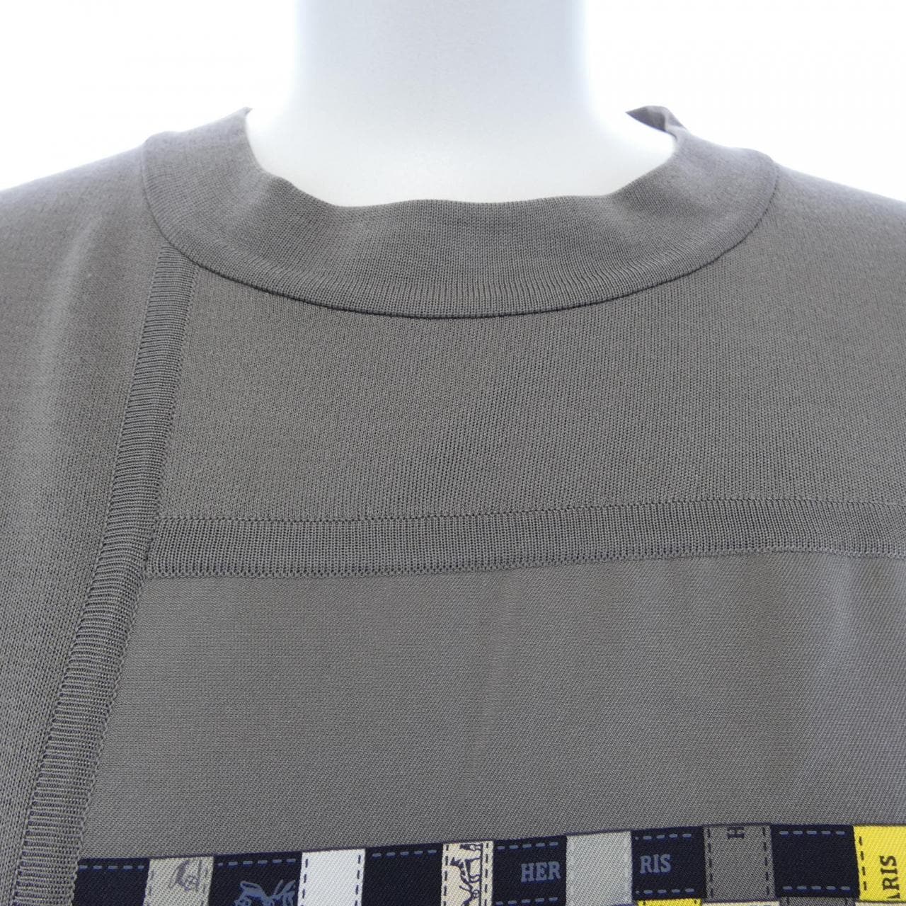 エルメス HERMES ボリュデュック *97-7752 ツイルレーヌ ワンピース