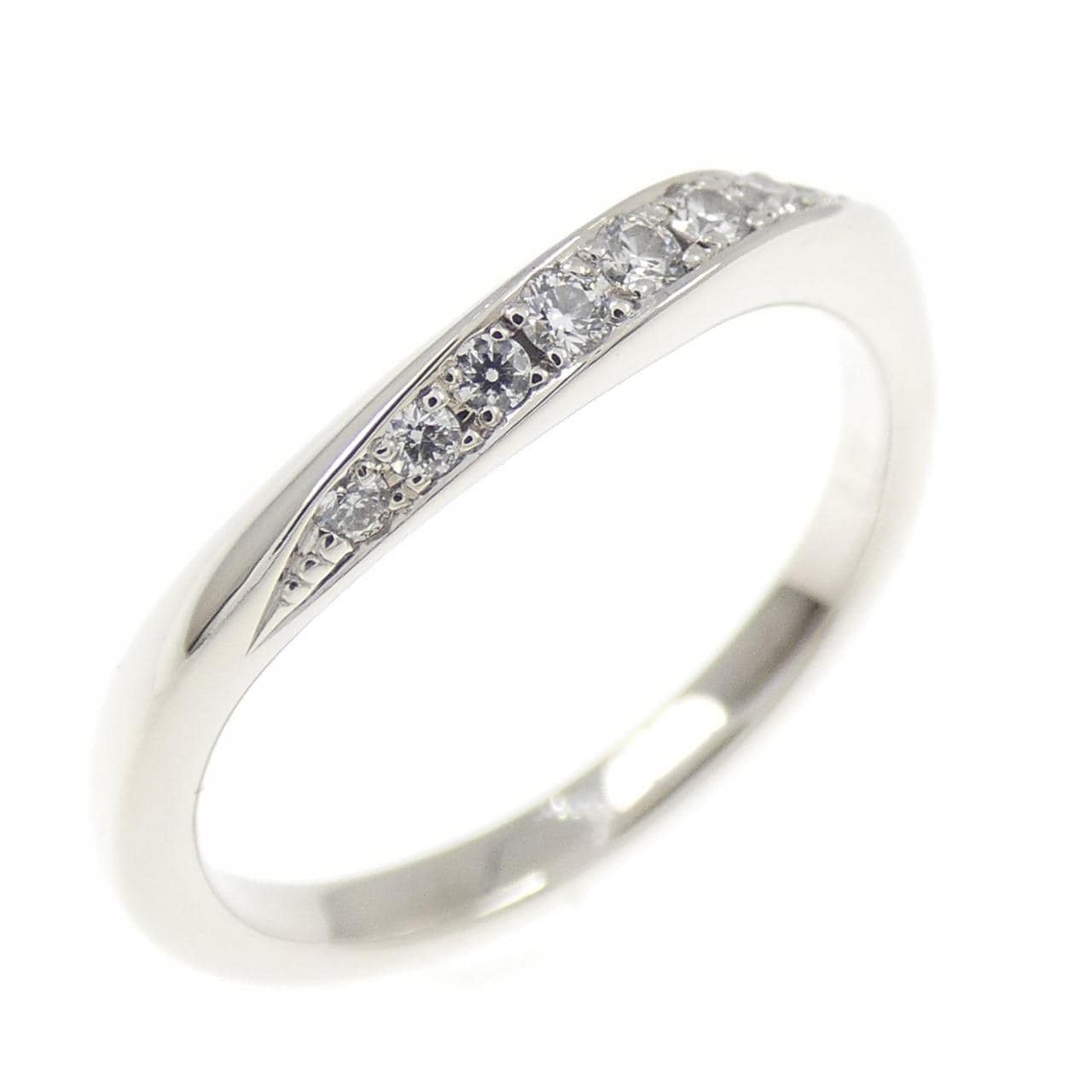 PT950 ダイヤモンド リング 0.08CT