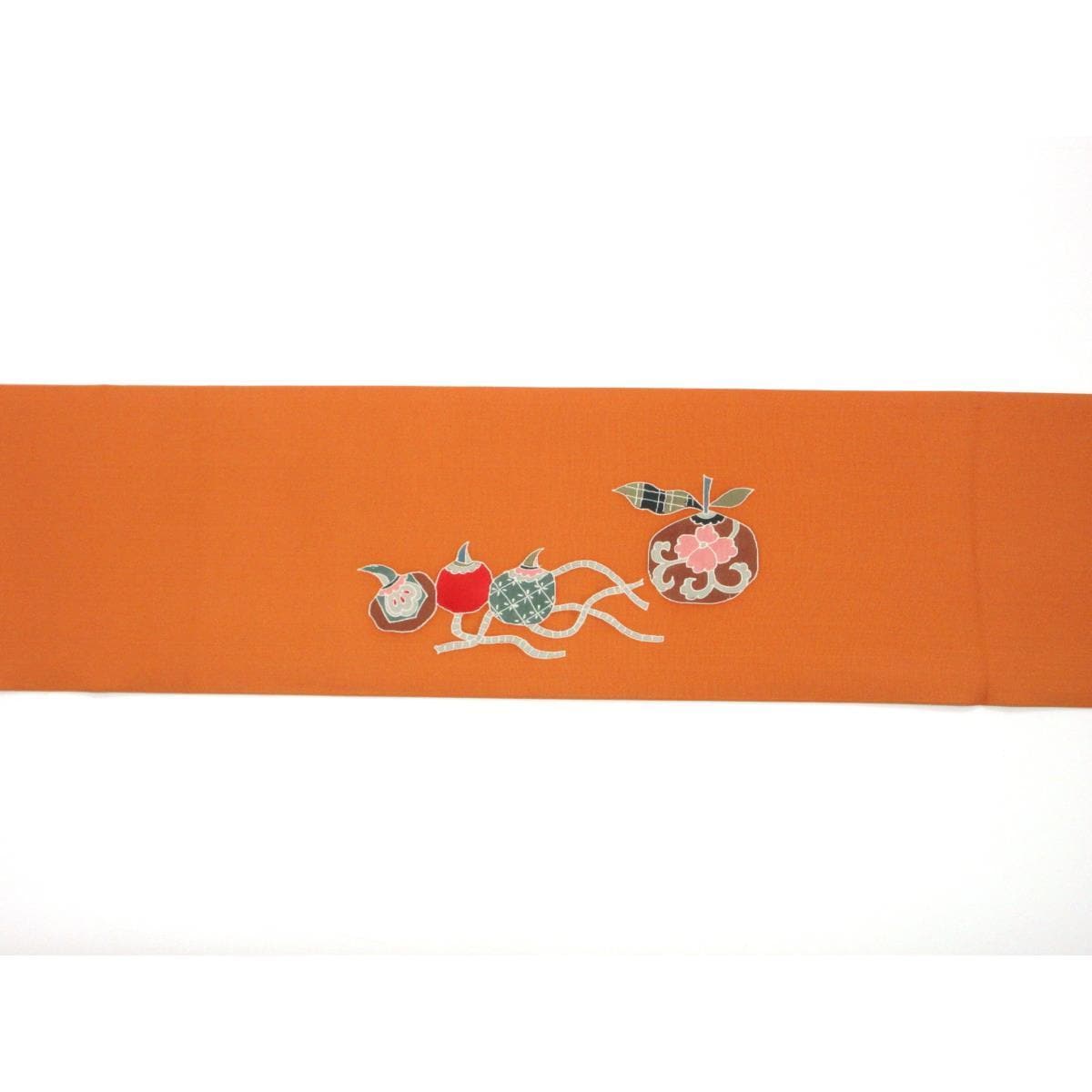 名古屋帯　塩瀬染帯　友禅加工