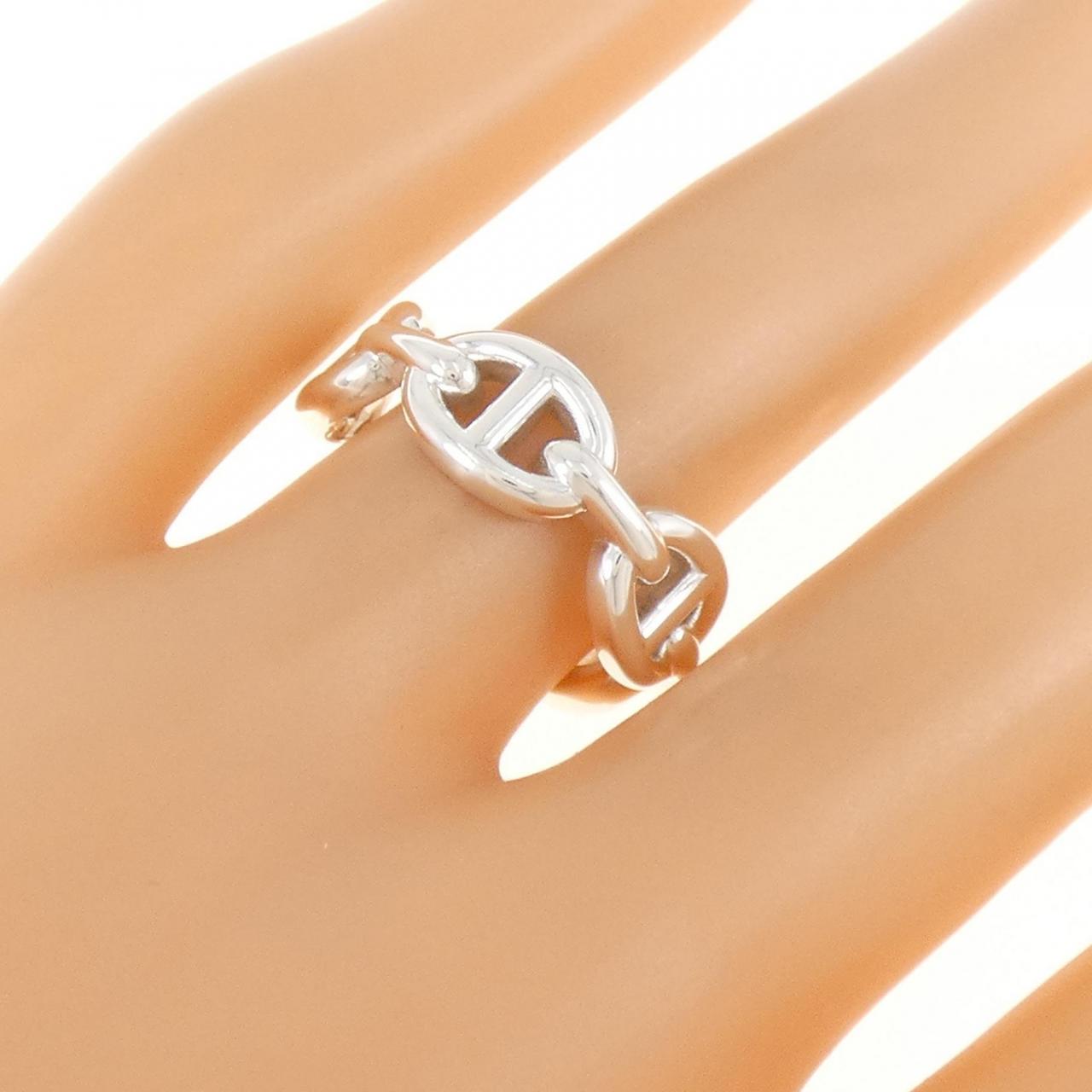 HERMES Chène d'Angle Anchenée Ring