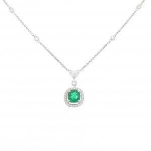 Graff Emerald Necklace 1.22ct