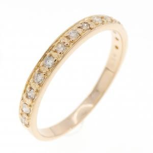 K18PG ダイヤモンド リング 0.14CT