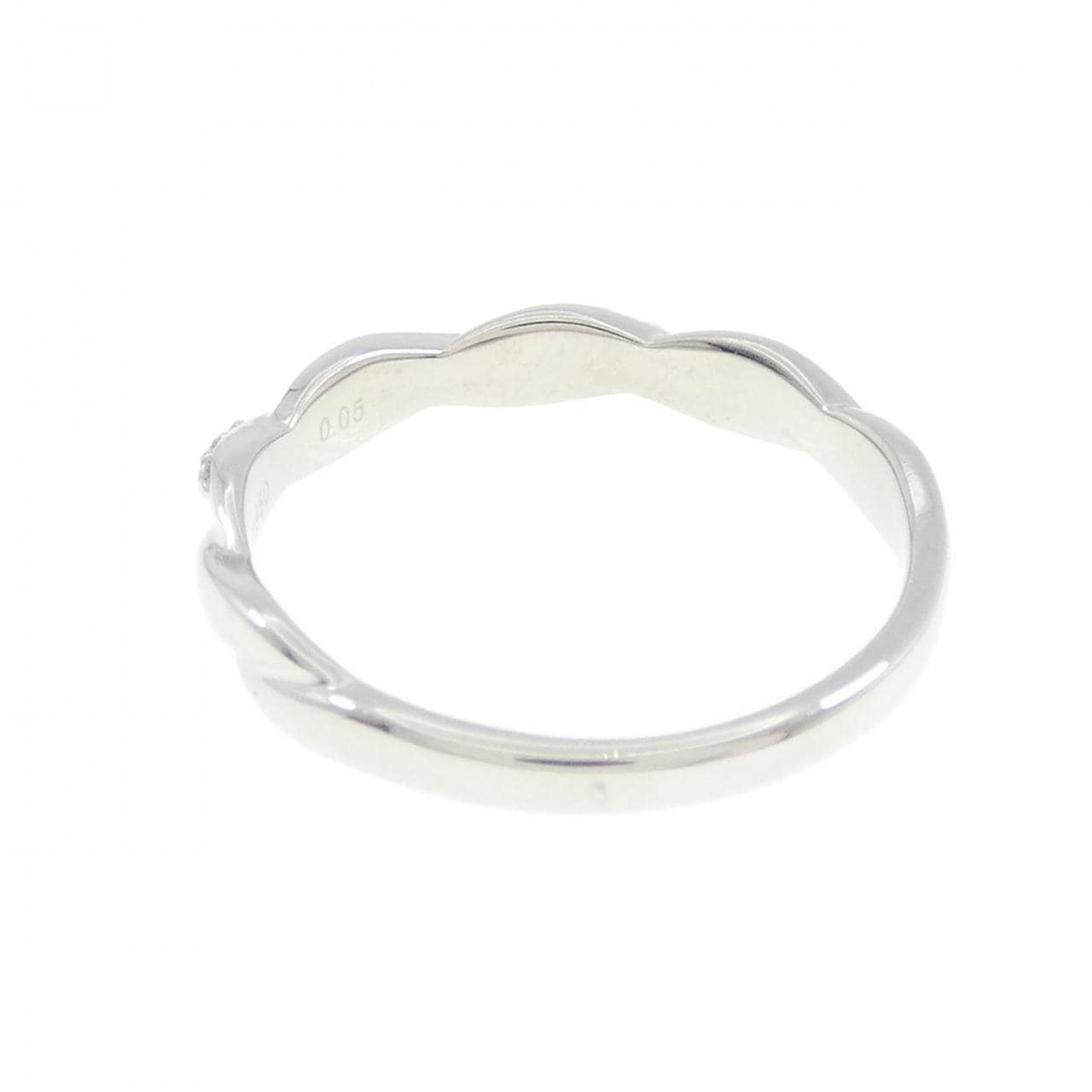 PT950 ダイヤモンド リング 0.05CT
