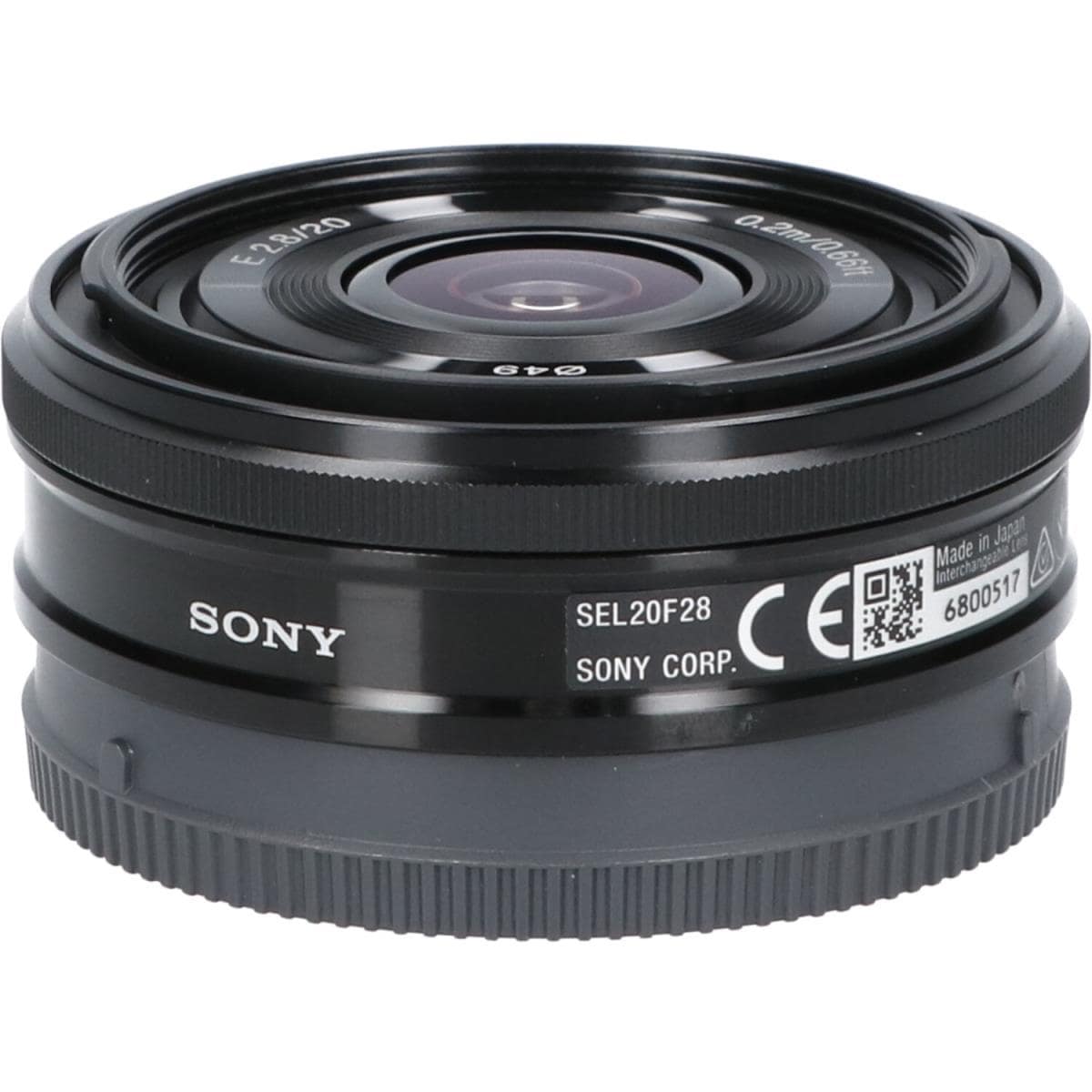 SONY E20mm F2.8(SEL20F28)