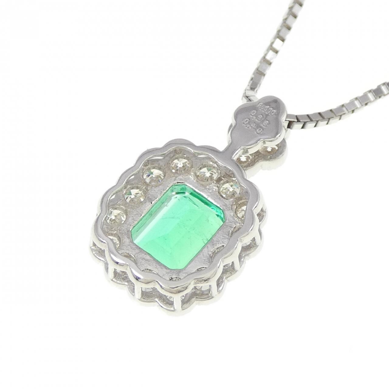 [Remake] PT Emerald Necklace 0.98CT Colombian