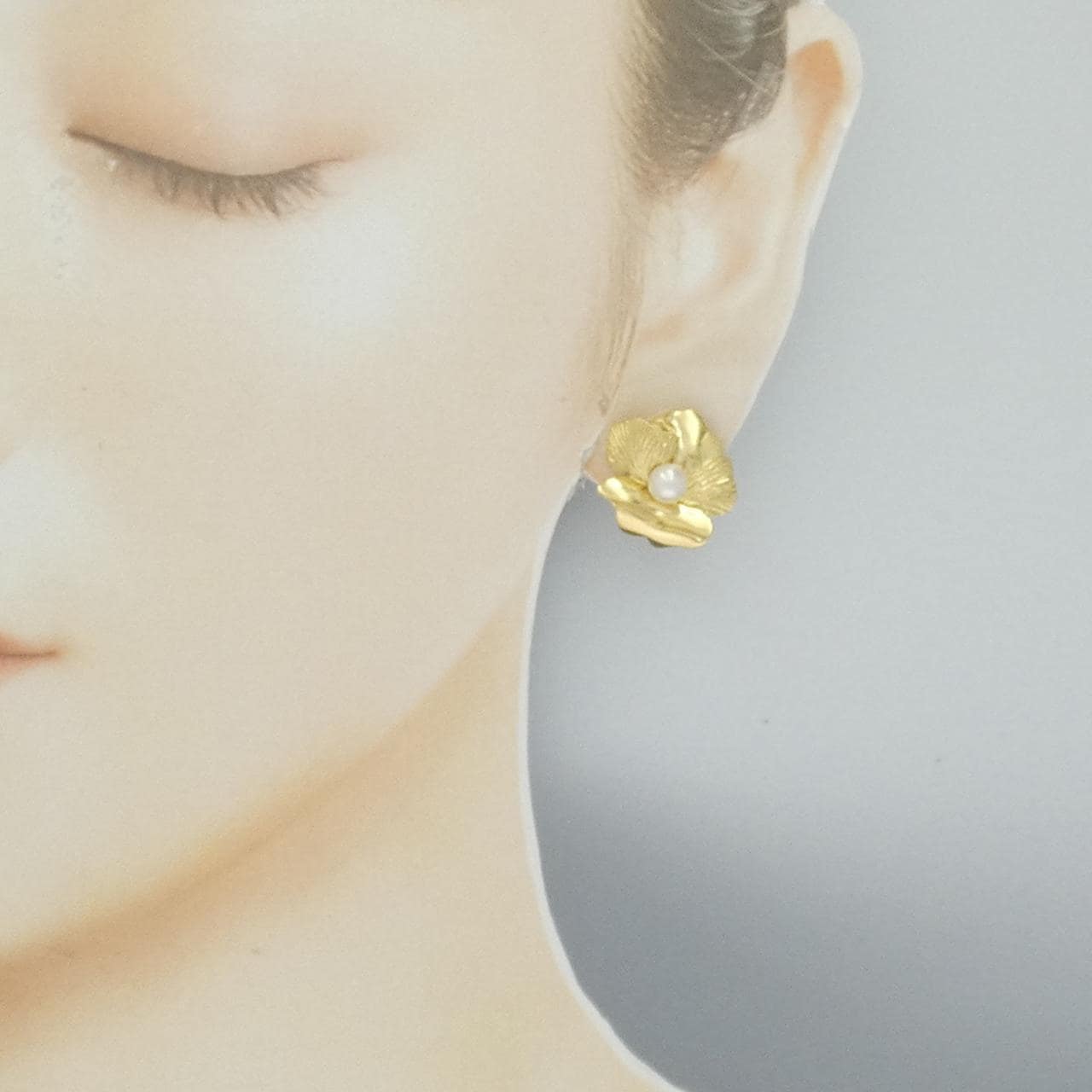 ミキモト アコヤパール イヤリング 5.1mm