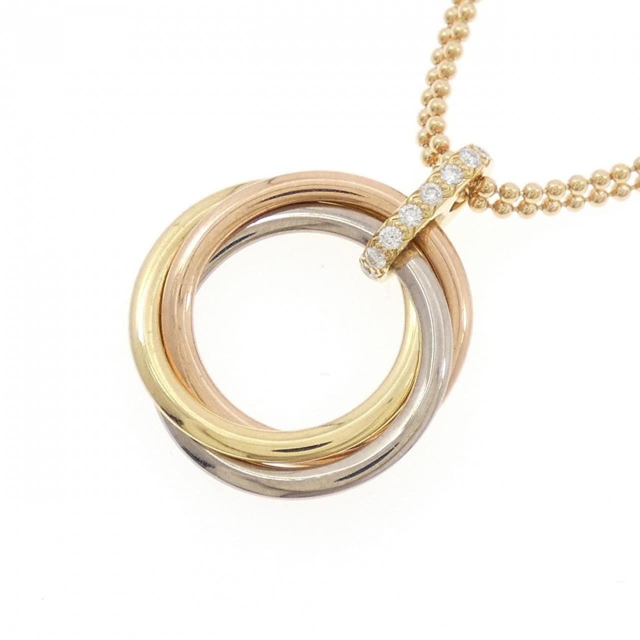 カルティエ トリニティ ネックレス