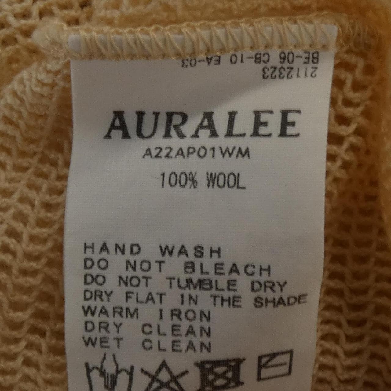 オーラリー AURALEE A22AP01WM トップス