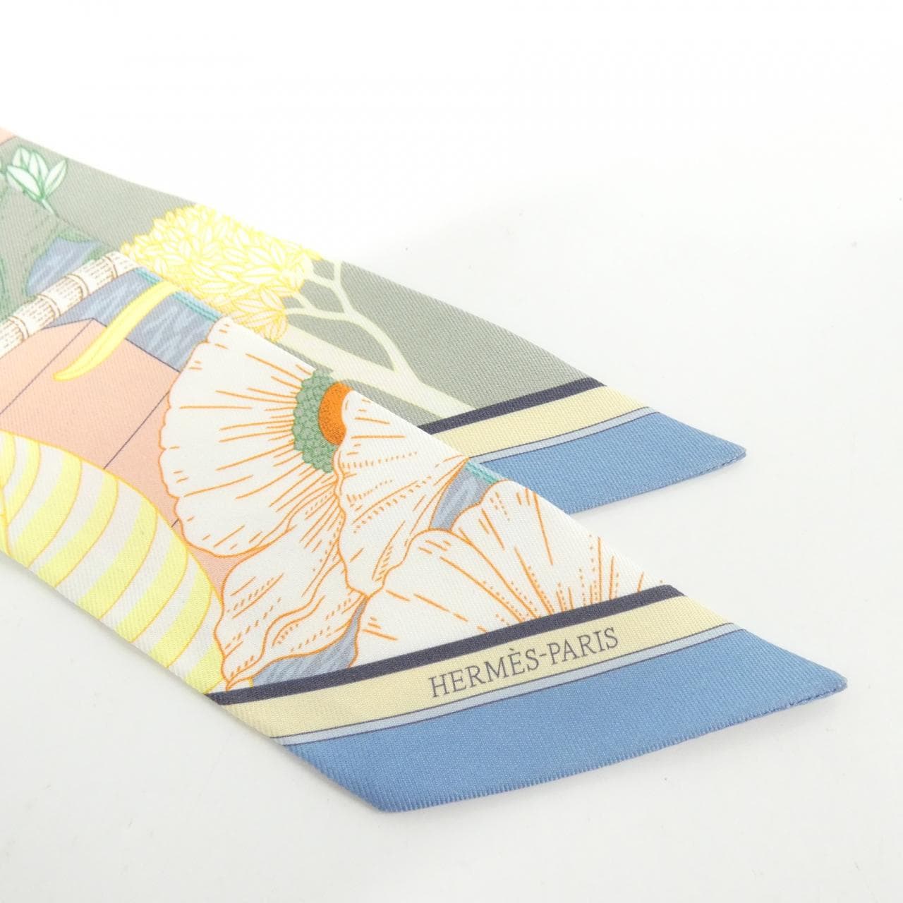 エルメス PRECIOUSE PARADISE ツイリー 064094S スカーフ