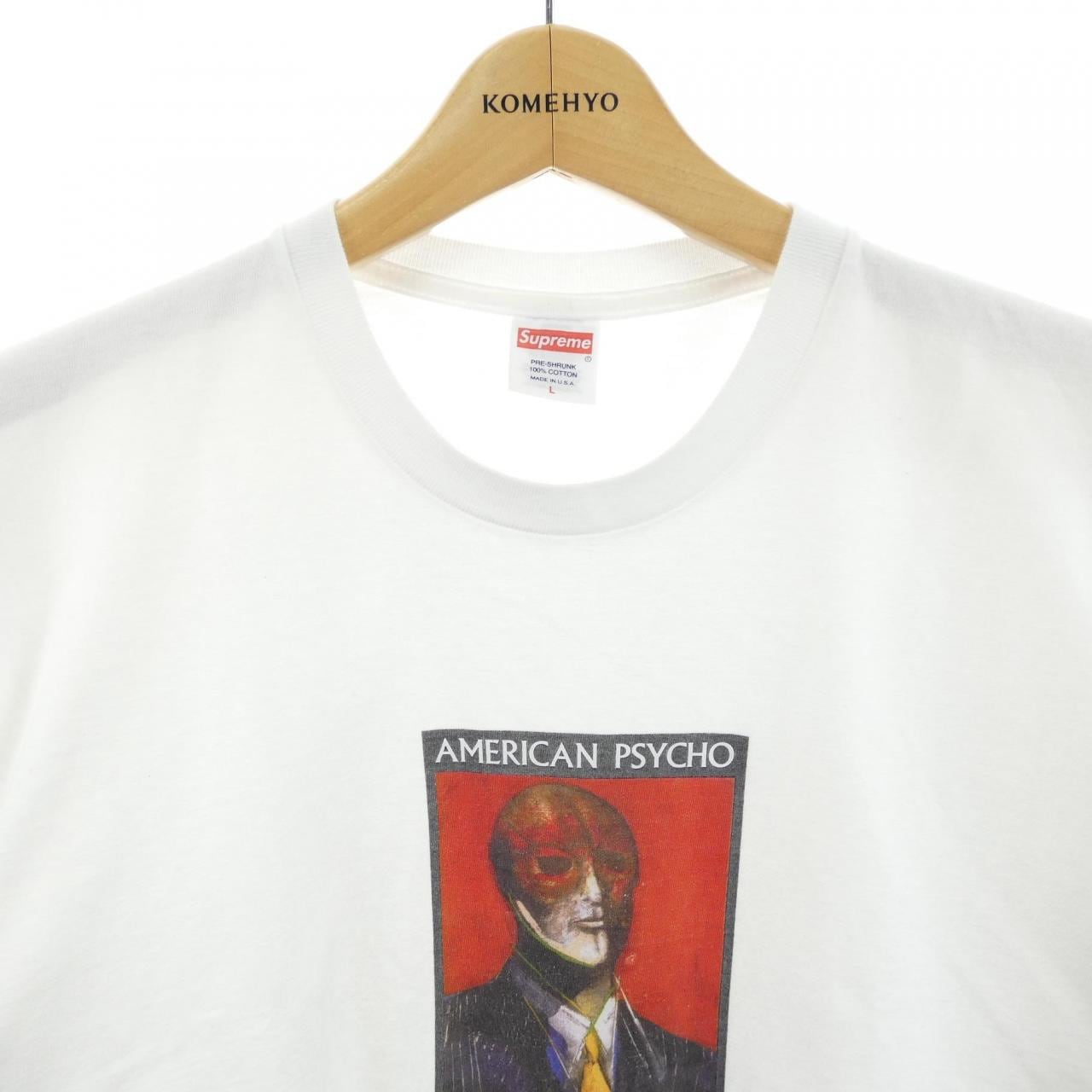 シュプリーム SUPREME AMERICAN PSYCHO TEE Tシャツ