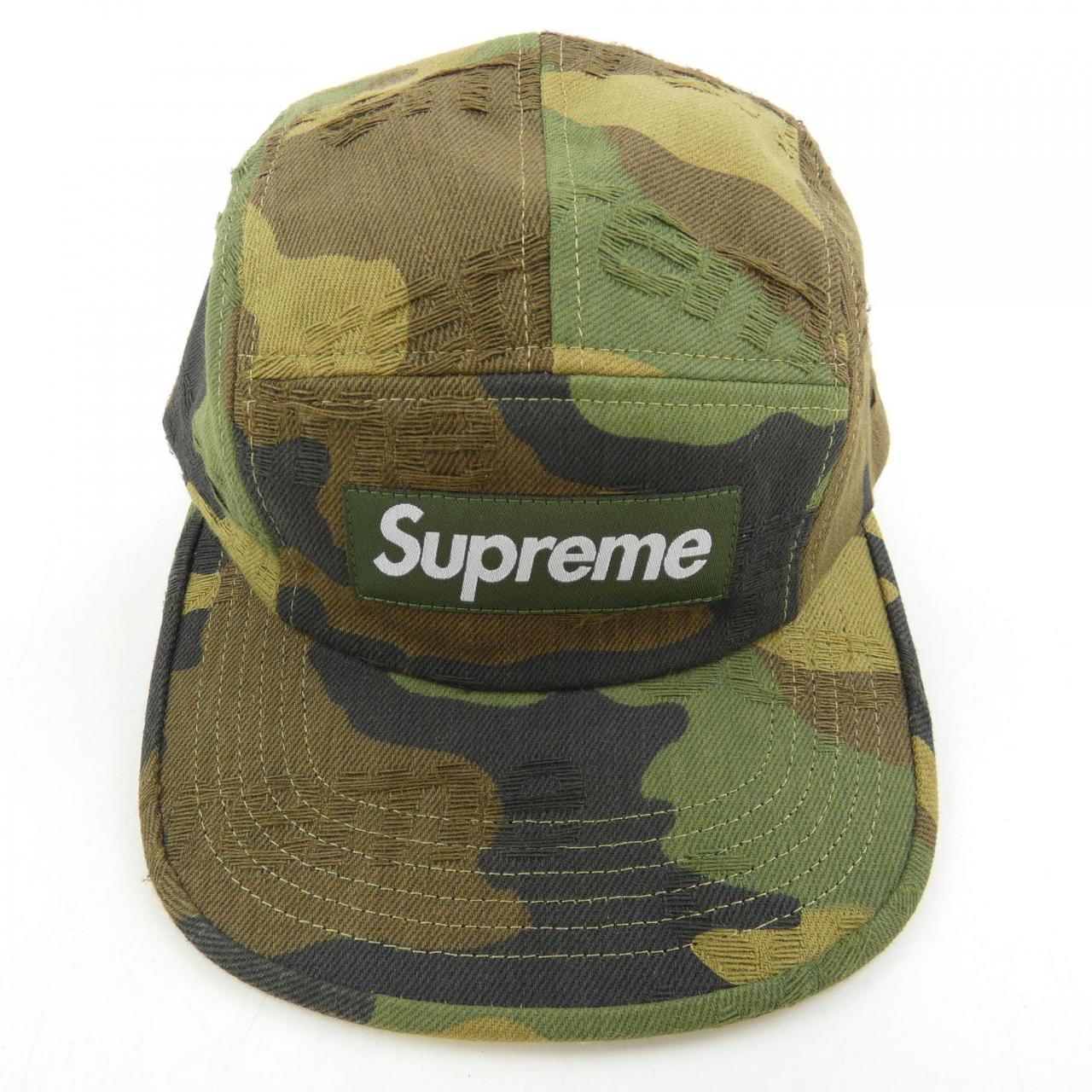 シュプリーム SUPREME JACQUARD LOGOS DENIM キャップ