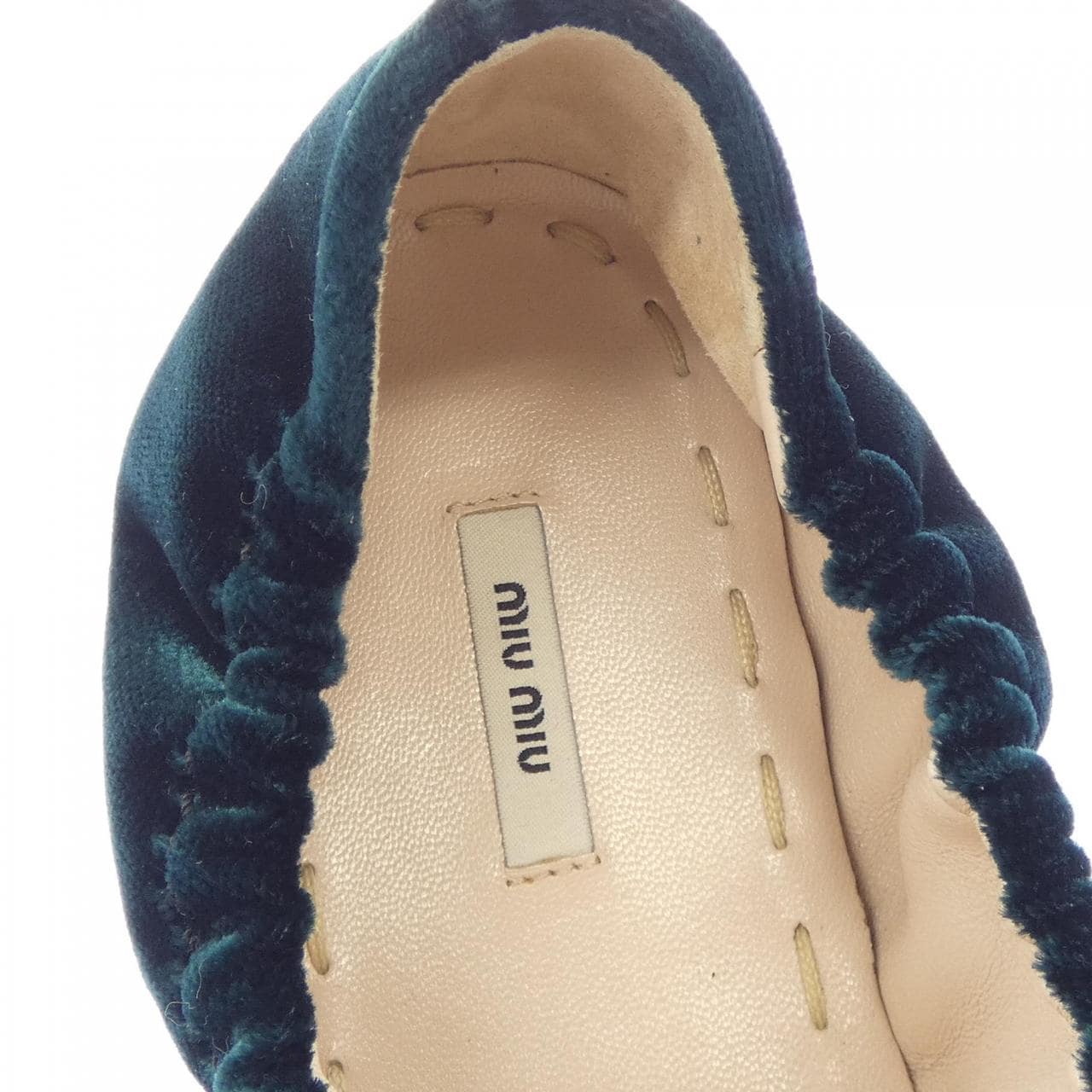 ミュウミュウ MIU MIU フラットシューズ