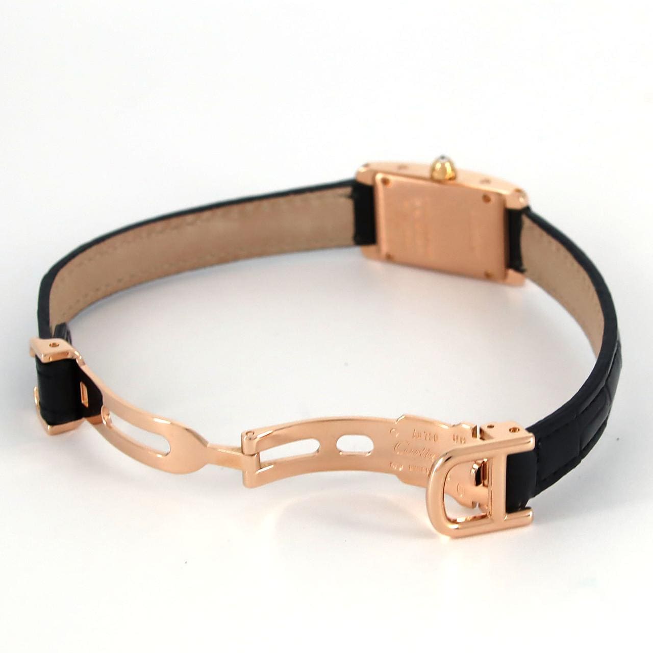 Cartier Mini Tank American PG/D WB710014 PG/RG石英
