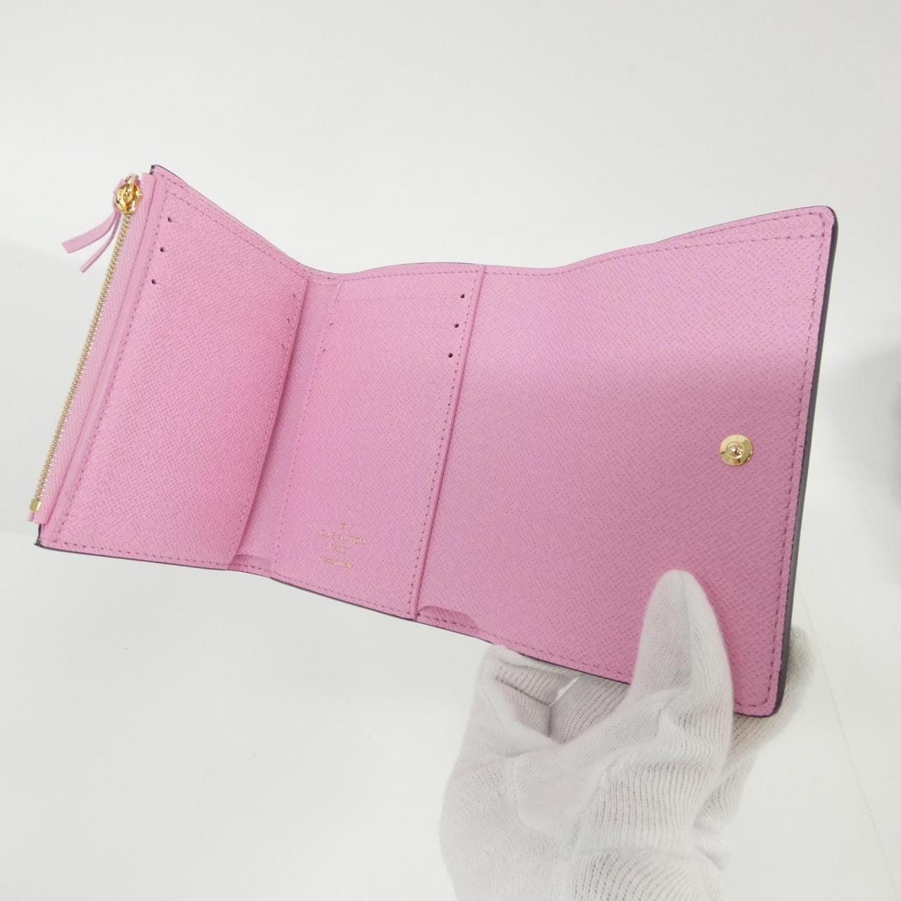 LOUIS VUITTON Monogram (Vivienne) Portefeuille Victorine M82622 钱包
