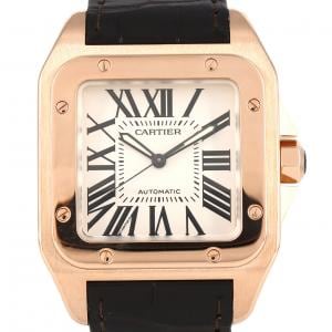 カルティエ サントス100 PG W20095Y1 PG･RG 自動巻