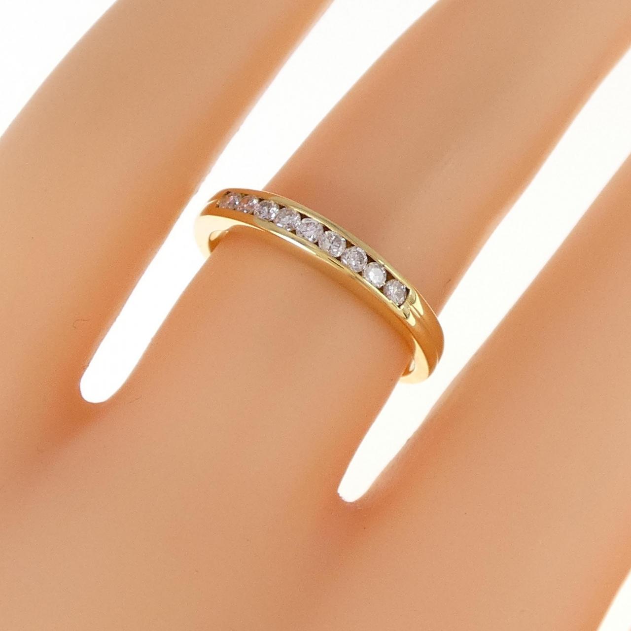 K18YG ダイヤモンド リング 0.17CT