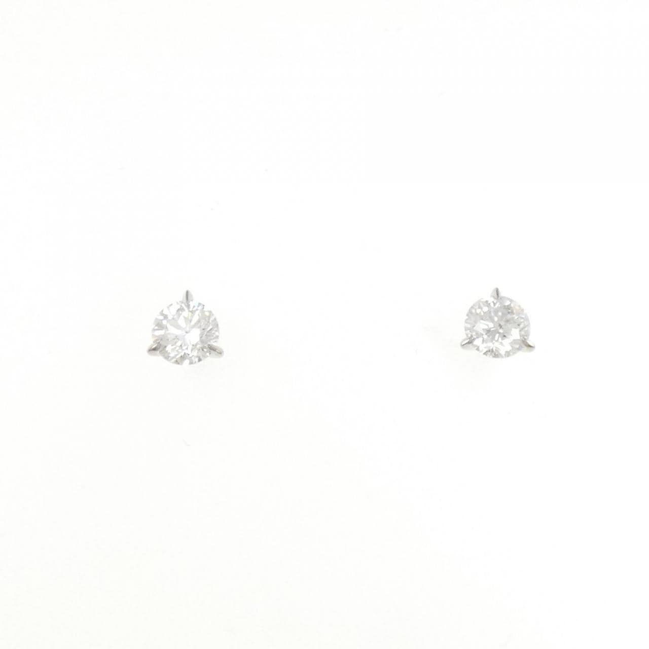 PT ダイヤモンド ピアス 0.647CT