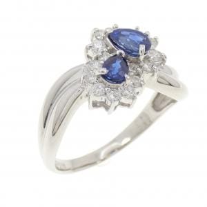 PT900 サファイヤ リング 0.79CT