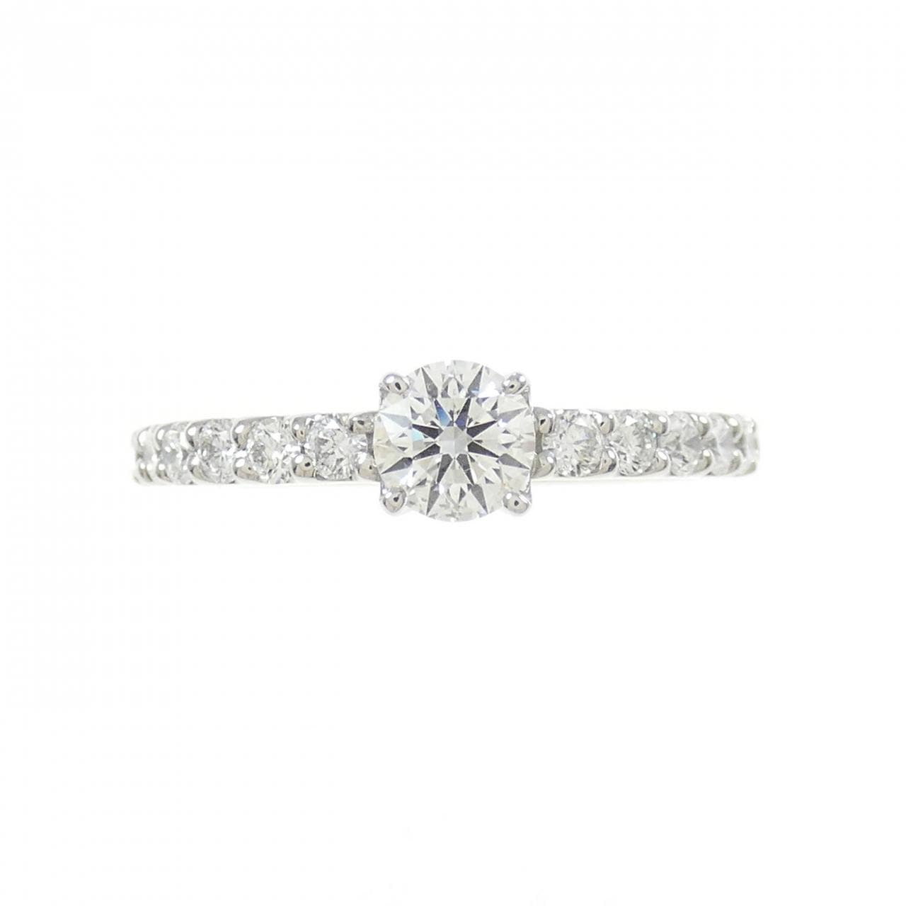 PT900 Diamond Ring 0.277CT F VVS2 EXT