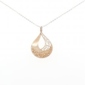 K18PG ダイヤモンド ネックレス 0.03CT