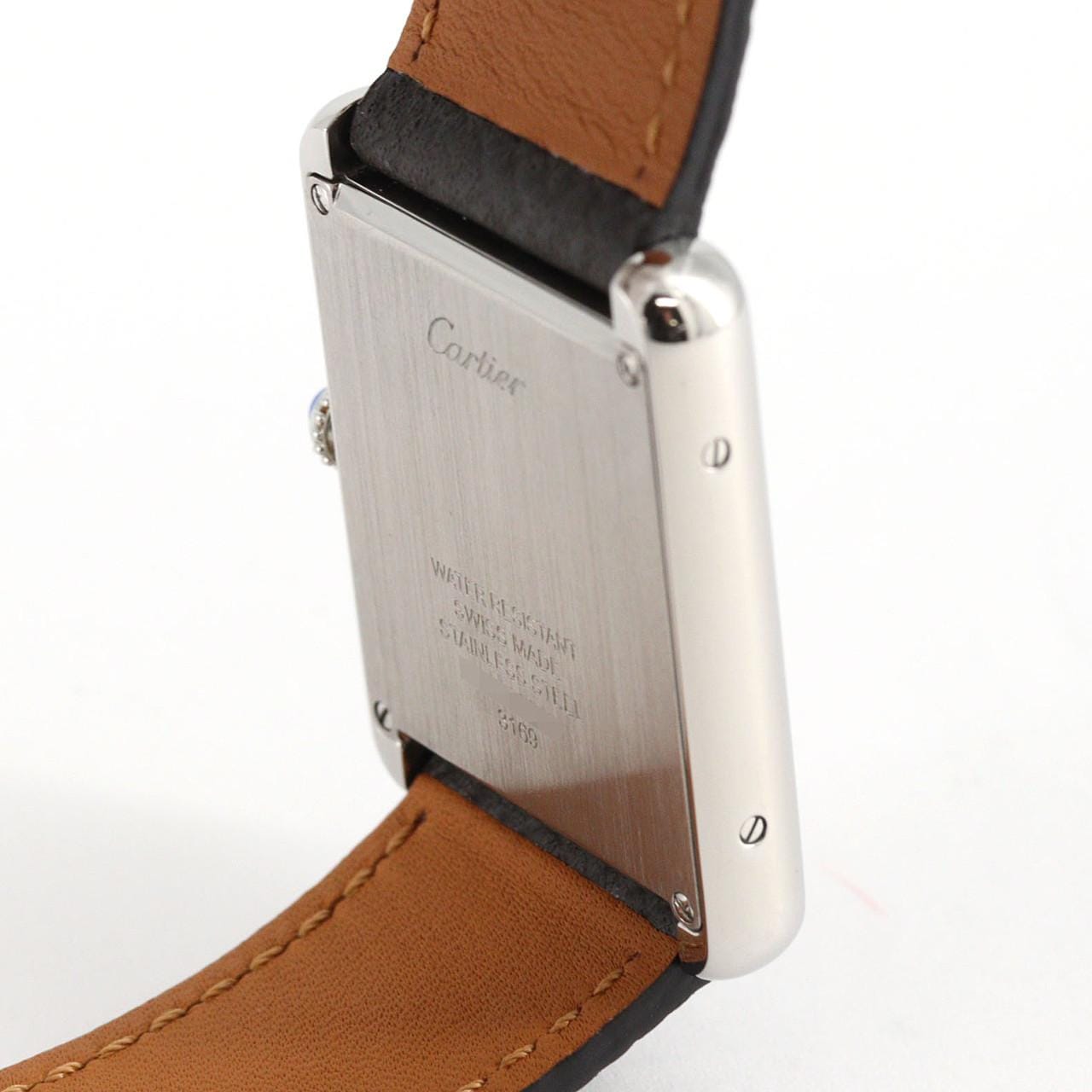カルティエ タンクソロLM･パンテールダイヤル W5200016 SS クォーツ