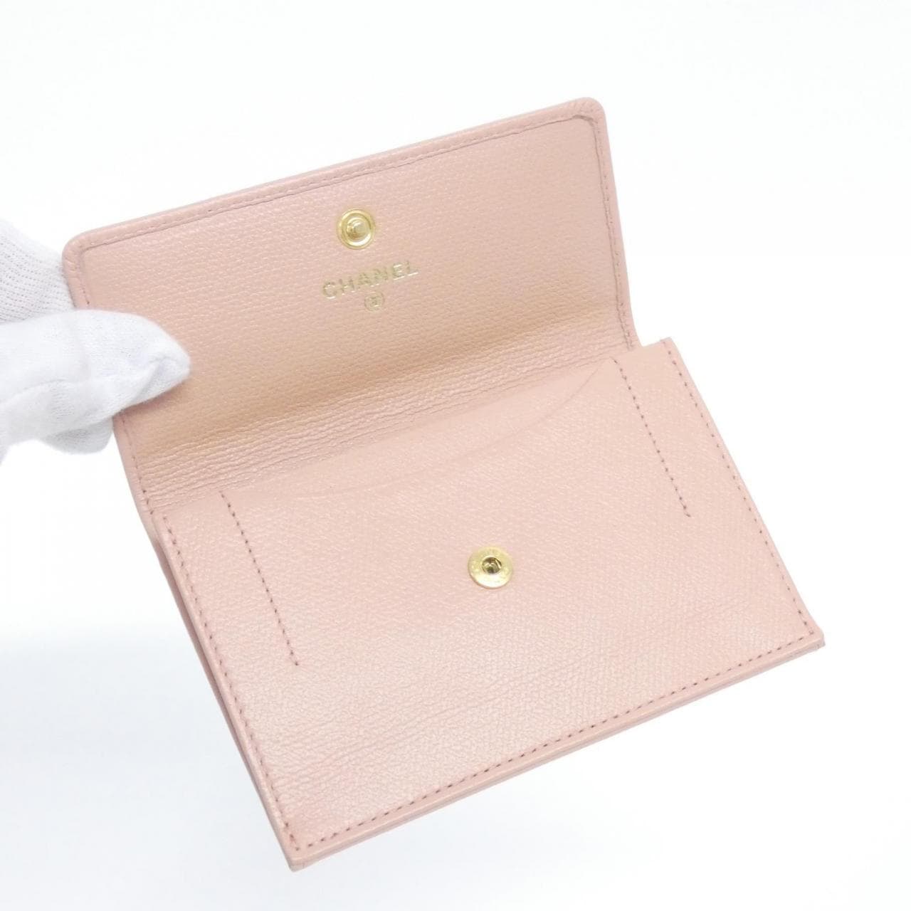 【ヴィンテージ】シャネル ココボタン ライン 20908 コイン＆キーケース