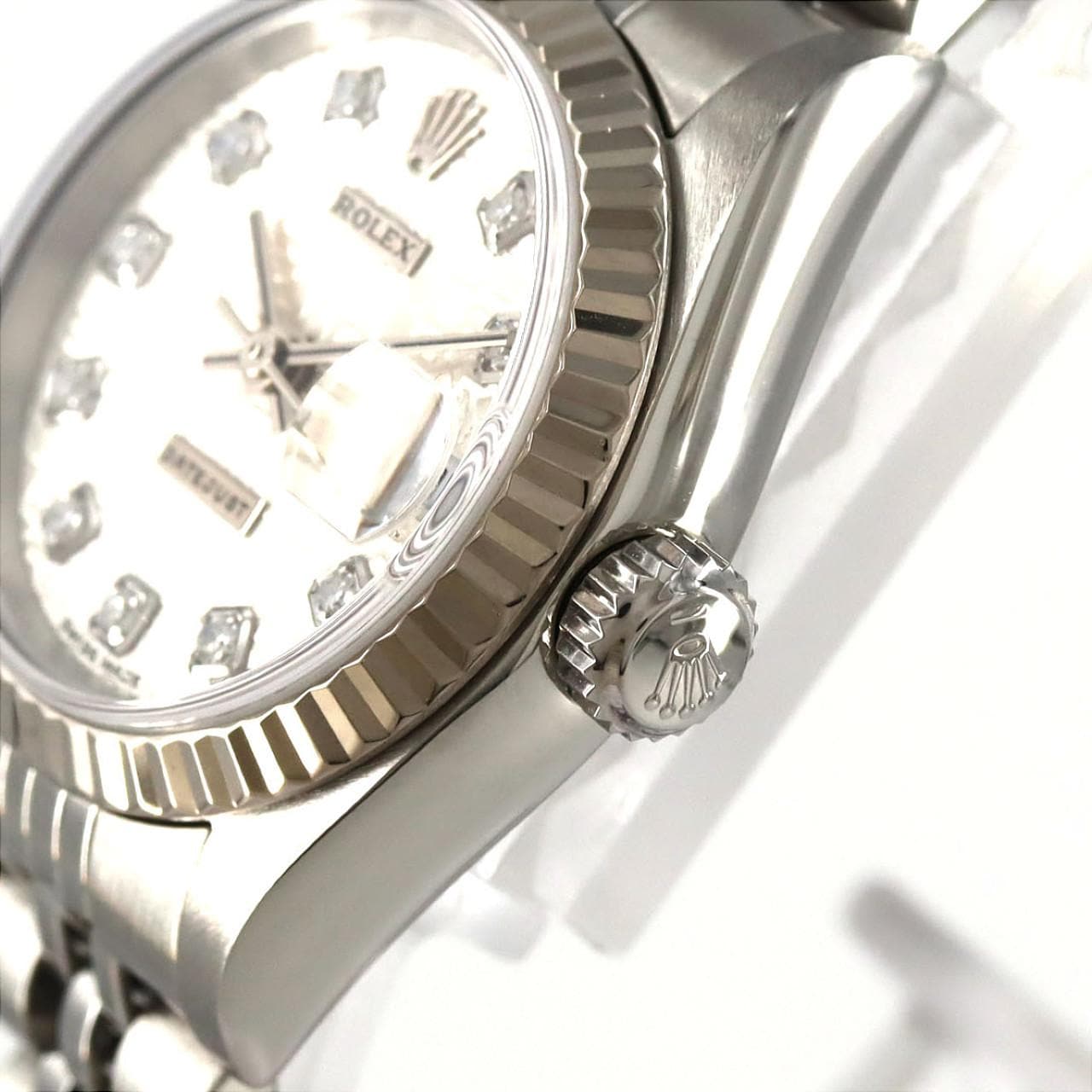 【無保養折扣價】ROLEX日誌型 79174G 精鋼白金自動上弦上鍊 P字頭