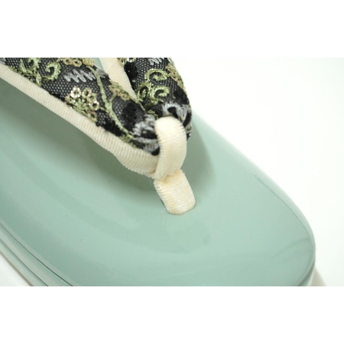 【新品】女草履　インドレース　Ｆサイズ