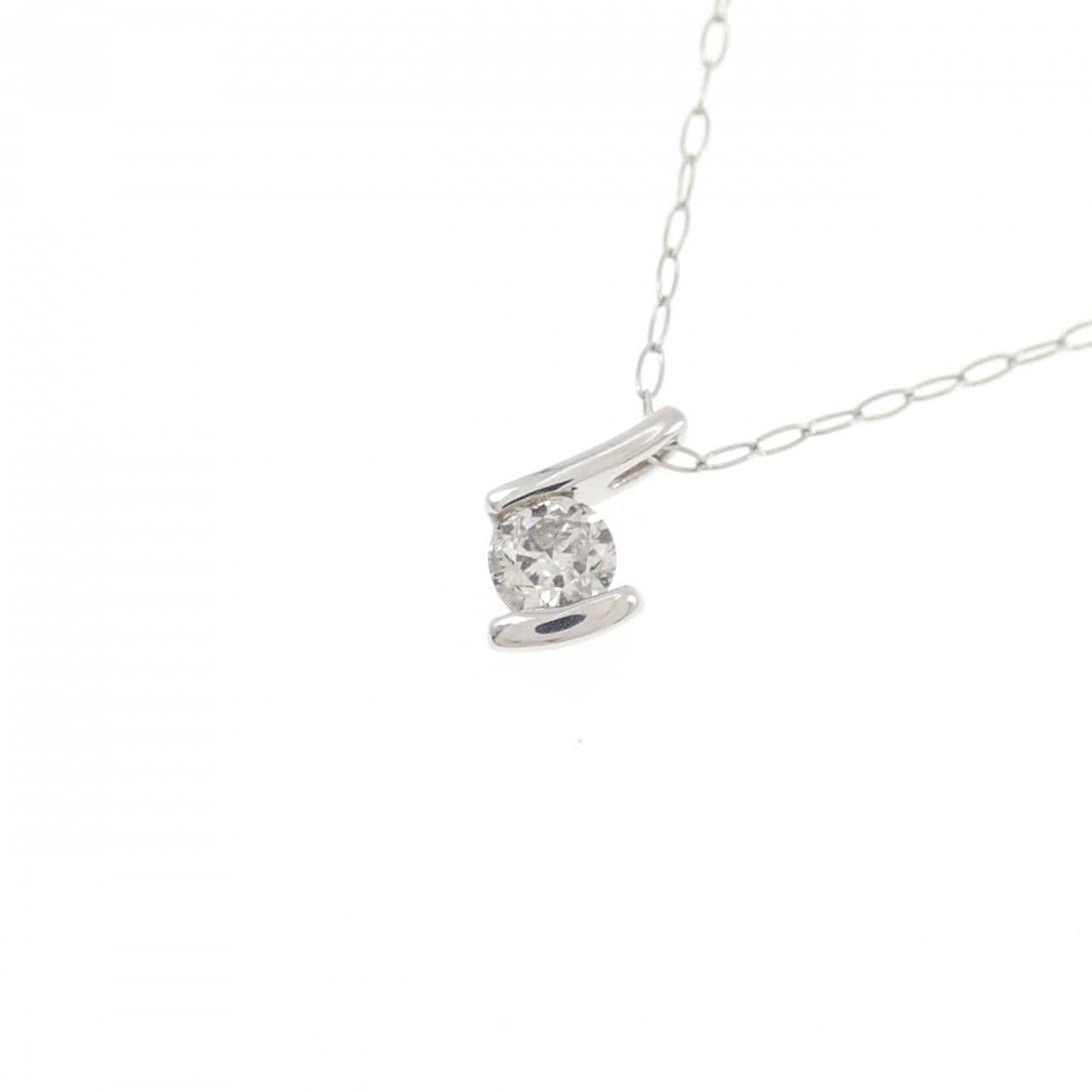 PT900/PT850 ダイヤモンド ネックレス 0.10CT