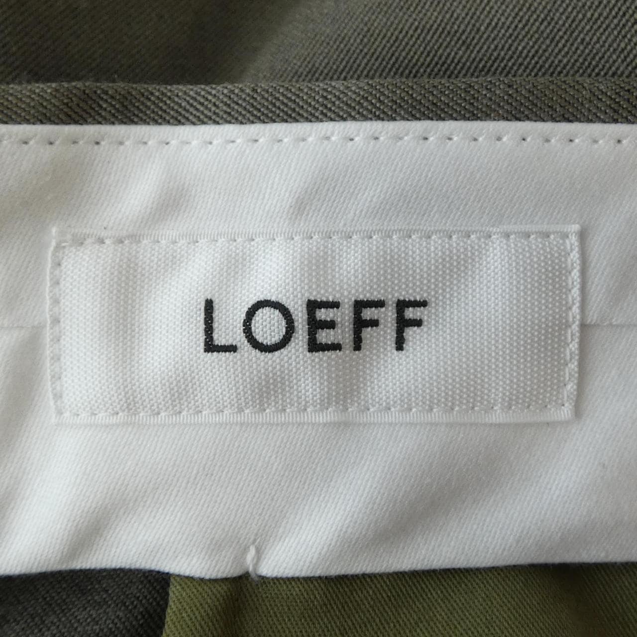 ロエフ LOEFF 8884-2-020071 パンツ