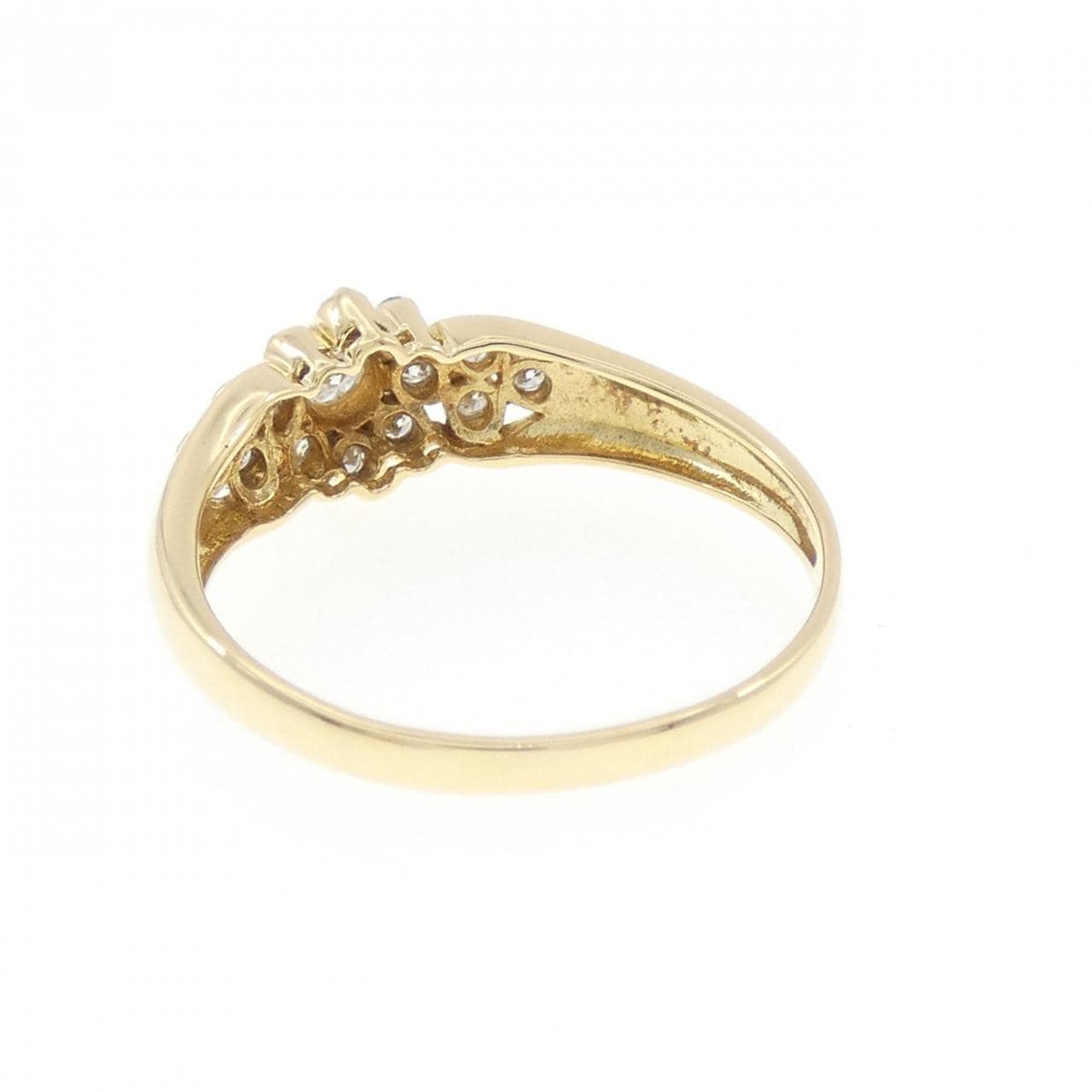 K18YG ダイヤモンド リング 0.20CT