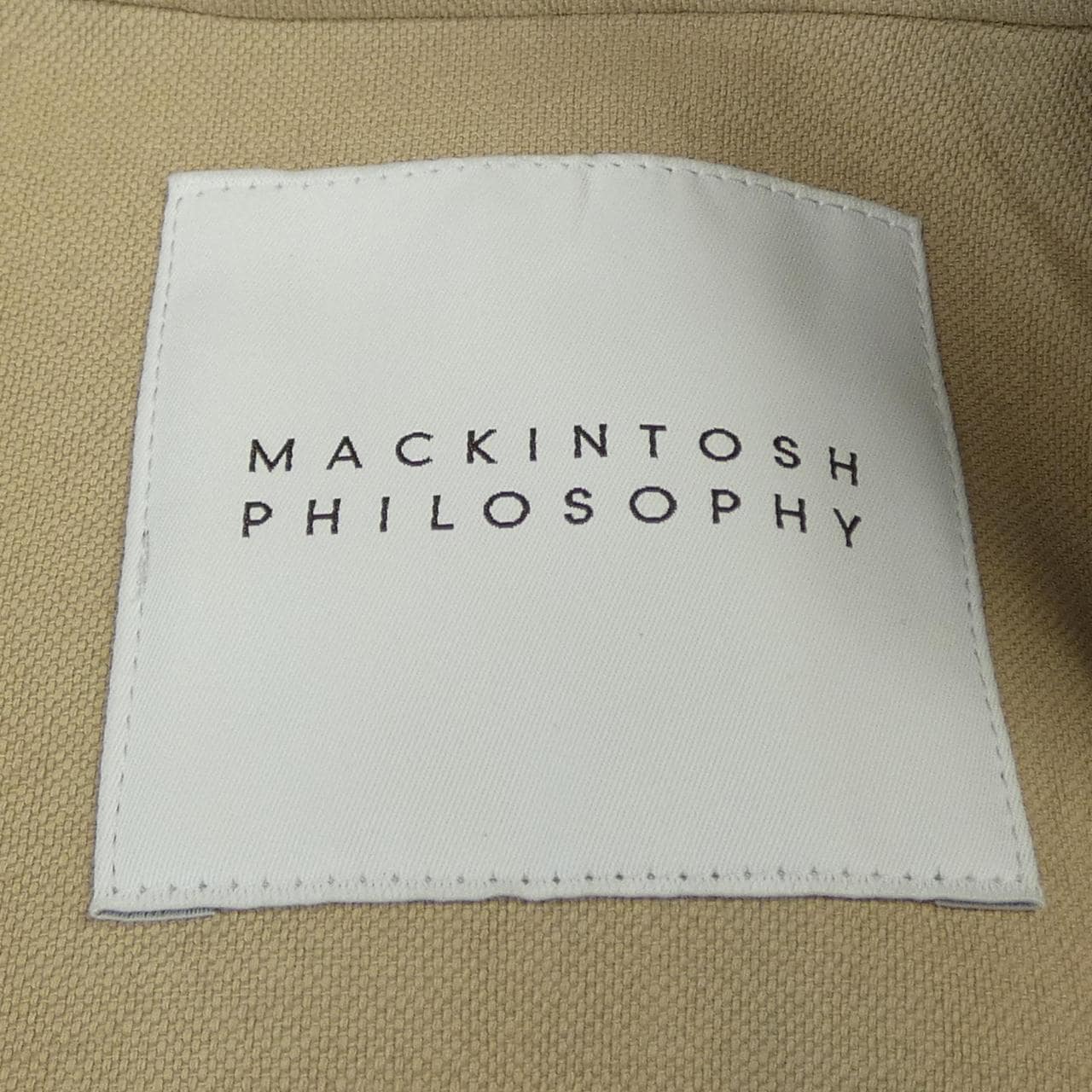 マッキントッシュフィロソフィー MACKINTOSH PHILOSOPH ジャケット