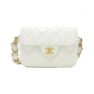 CHANEL シャネル ショルダーバッグ マトラッセ25 Matelasse ヴィンテージ ココマーク ココ ターンロック 肩掛け 斜め掛け 鞄 かばん A01112 ラムスキン  ブラック 黒 ゴールド金具 レディース 人気【中古品】 ショルダーバッグ 【レビューで送料無料】