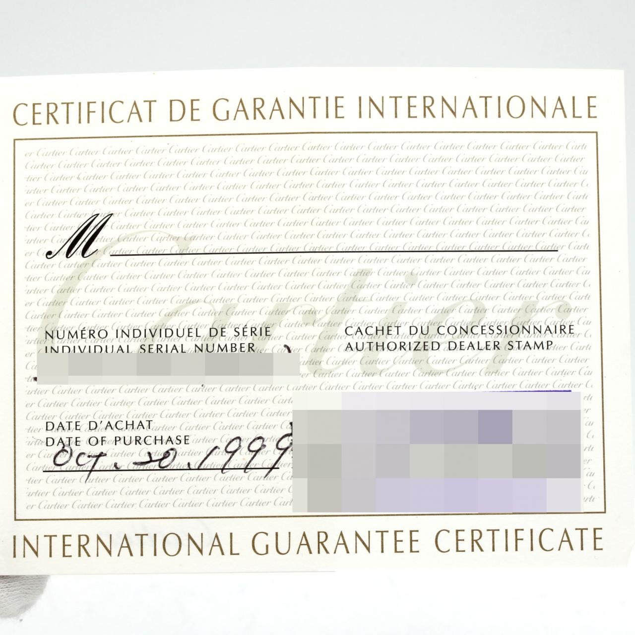 カルティエ タンクフランセーズLM W51002Q3 SS 自動巻