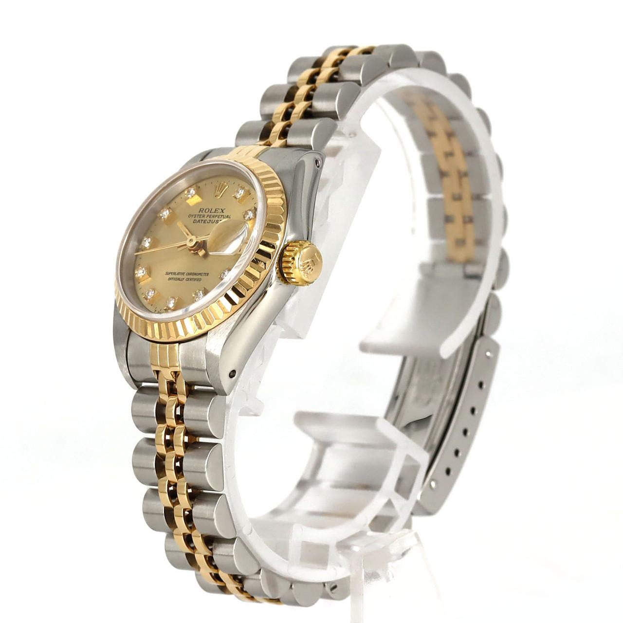 ロレックス デイトジャスト 69173G. SSxYG 自動巻 E番