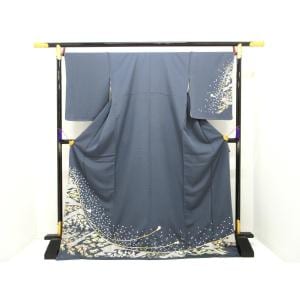 【未使用品】訪問着　刺繍加工