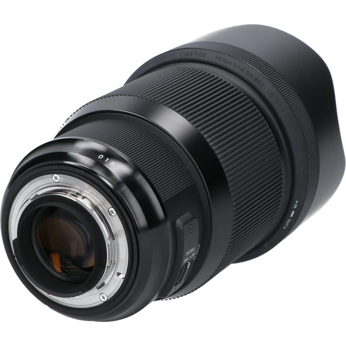 ＳＩＧＭＡ　ニコン８５ｍｍ　Ｆ１．４ＤＧ　ＨＳＭ（Ａ）