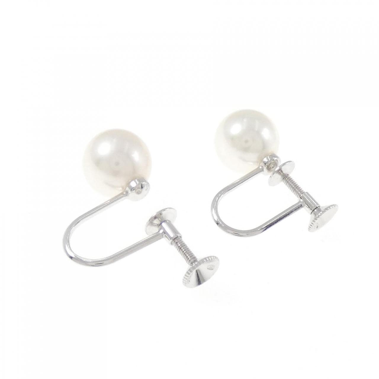 MIKIMOTO Akoya珍珠項鍊耳夹組 7-7.5 毫米