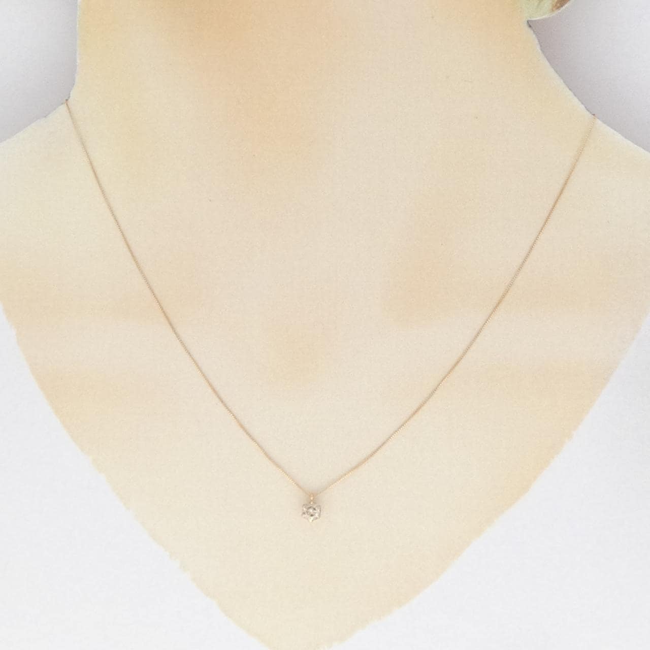 K18PG ダイヤモンド ネックレス 0.30CT